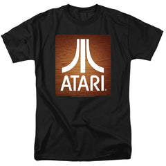 Atari Classic Wood Square Men's 18/1 Cotton Short-Sleeve T-Shirt