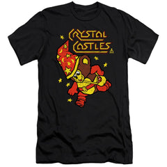 Atari Crystal Bear Men's Ultra-Soft 30/1 Cotton Slim Short-Sleeve T-Shirt