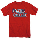 Atari Crystal Castles Logo Men's 18/1 Cotton Short-Sleeve T-Shirt
