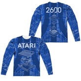 Atari Inside Out (Front/Back Print) Men's Regular Fit Polyester Long-Sleeve T-Shirt