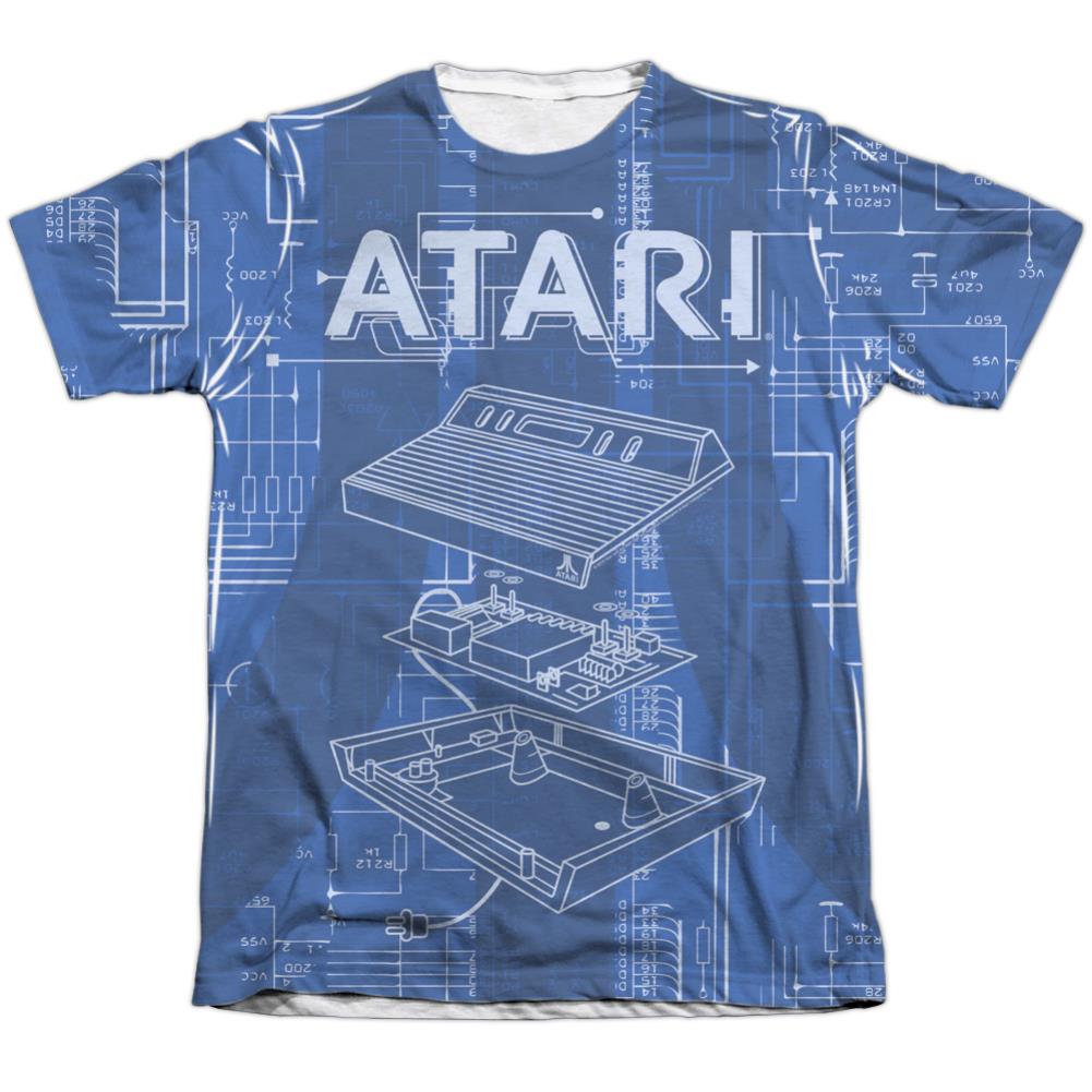 Atari Inside Out Men's Regular Fit Poly Cotton Short-Sleeve T-Shirt