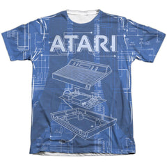 Atari Inside Out Men's Regular Fit Poly Cotton Short-Sleeve T-Shirt