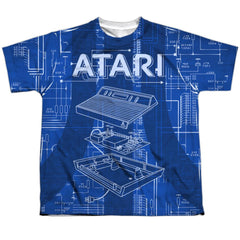 Atari Inside Out Youth Regular Fit Poly Short-Sleeve T-Shirt