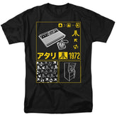 Atari Kanji Squares Men's 18/1 Cotton Short-Sleeve T-Shirt