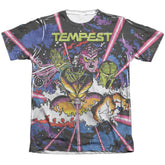 Atari Key Art Men's Regular Fit Poly Cotton Short-Sleeve T-Shirt