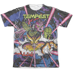 Atari Key Art Men's Regular Fit Poly Cotton Short-Sleeve T-Shirt