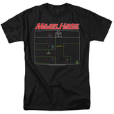Atari Major Havoc Screen Men's 18/1 Cotton Short-Sleeve T-Shirt