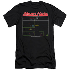 Atari Major Havoc Screen Men's Ultra-Soft 30/1 Cotton Slim Short-Sleeve T-Shirt