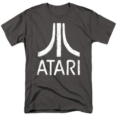 Atari Rough Logo Men's 18/1 Cotton Short-Sleeve T-Shirt