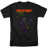 Atari Tempest Screen Men's 18/1 Cotton Short-Sleeve T-Shirt