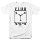 Back To The Future Flux Capacitor Men's 18/1 Cotton Short-Sleeve T-Shirt