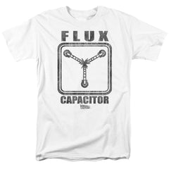 Back To The Future Flux Capacitor Men's 18/1 Cotton Short-Sleeve T-Shirt