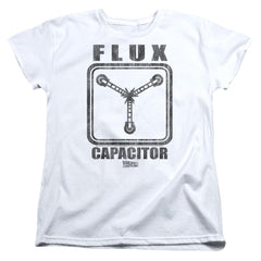 Back To The Future Flux Capacitor Women's 18/1 Cotton Short-Sleeve T-Shirt