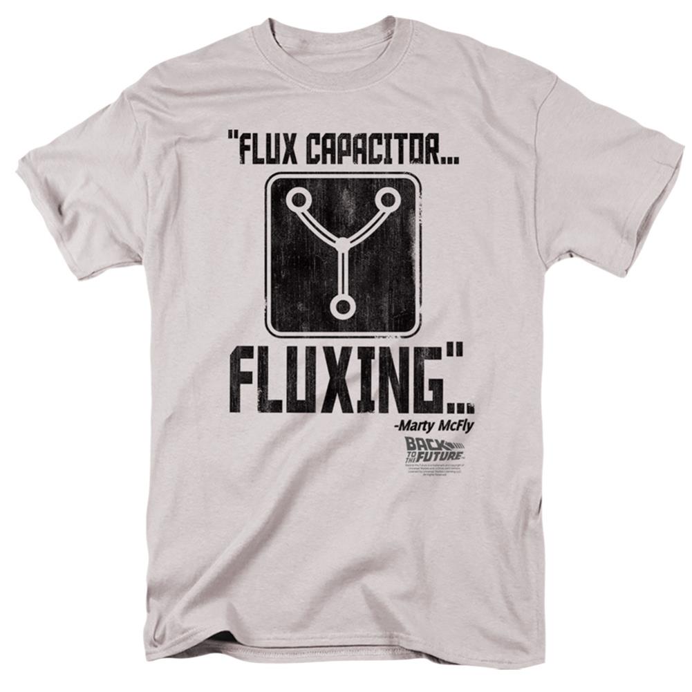 Back To The Future Fluxing Men's 18/1 Cotton Short-Sleeve T-Shirt