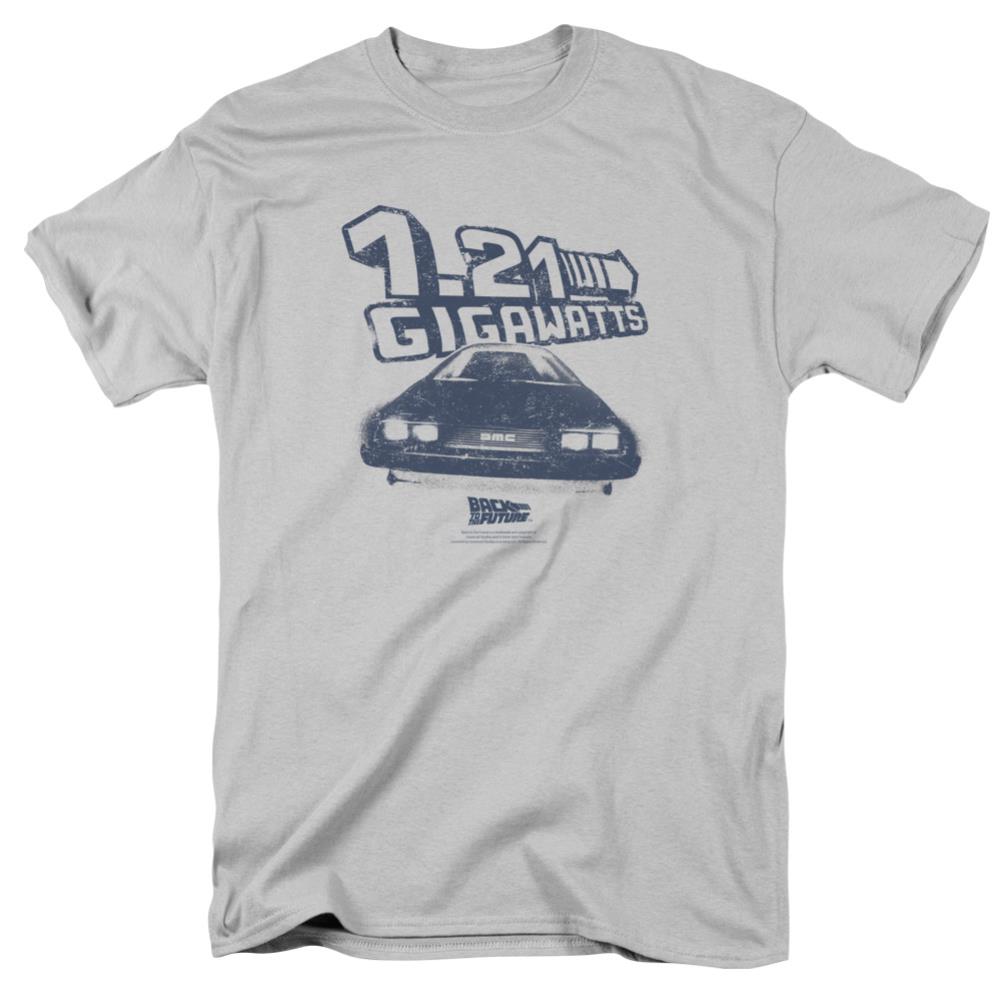 Back To The Future Gigawatts Men's 18/1 Cotton Short-Sleeve T-Shirt