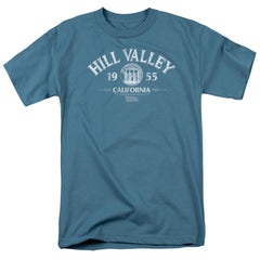 Back To The Future Hill Valley 1955 Men's 18/1 Cotton Short-Sleeve T-Shirt