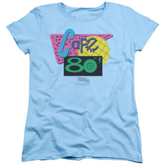 Back To The Future II Cafe 80s Women's 18/1 Cotton Short-Sleeve T-Shirt
