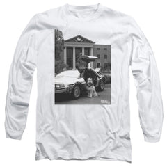 Back To The Future II Einstein Men's 18/1 Cotton Long-Sleeve T-Shirt