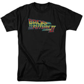 Back To The Future II Logo Men's 18/1 Cotton Short-Sleeve T-Shirt