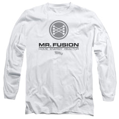 Back To The Future II Mr. Fusion Logo Men's 18/1 Cotton Long-Sleeve T-Shirt