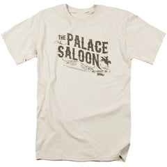 Back To The Future III Palace Saloon Men's 18/1 Cotton Short-Sleeve T-Shirt