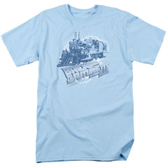 Back To The Future III Time Train Men's 18/1 Cotton Short-Sleeve T-Shirt