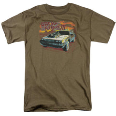 Back To The Future III Wild West Men's 18/1 Cotton Short-Sleeve T-Shirt