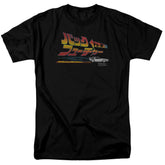 Back To The Future Japanese Delorean Men's 18/1 Cotton Short-Sleeve T-Shirt