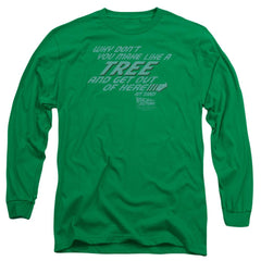 Back To The Future Make Like A Tree Men's 18/1 Cotton Long-Sleeve T-Shirt