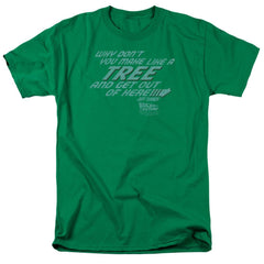 Back To The Future Make Like A Tree Men's 18/1 Cotton Short-Sleeve T-Shirt
