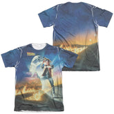 Back To The Future Movie Poster Men's Regular Fit Poly Cotton Short-Sleeve T-Shirt