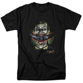 Batman Arkham Asylum Crazy Lips Men's 18/1 Cotton Short-Sleeve T-Shirt