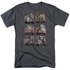 Batman Arkham City Arkham Lineup Men's 18/1 Cotton Short-Sleeve T-Shirt