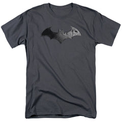 Batman Arkham City Bat Logo Men's 18/1 Cotton Short-Sleeve T-Shirt