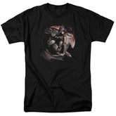 Batman Arkham City Blood Moon Men's 18/1 Cotton Short-Sleeve T-Shirt