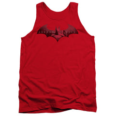 Batman Arkham City In The City Men's 18/1 Cotton Tank Top