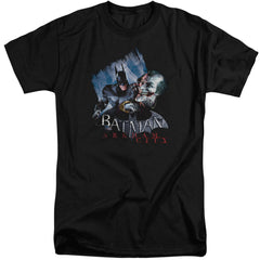 Batman Arkham City Jokes On You! Men's 18/1 Tall Cotton Short-Sleeve T-Shirt