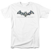 Batman Arkham Knight Descending Logo Men's 18/1 Cotton Short-Sleeve T-Shirt