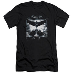 Batman Arkham Knight Forward Force Men's Ultra-Soft 30/1 Cotton Slim Short-Sleeve T-Shirt