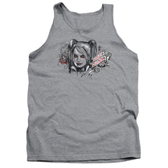 Batman Arkham Knight Hq Sketch Men's 18/1 Cotton Tank Top