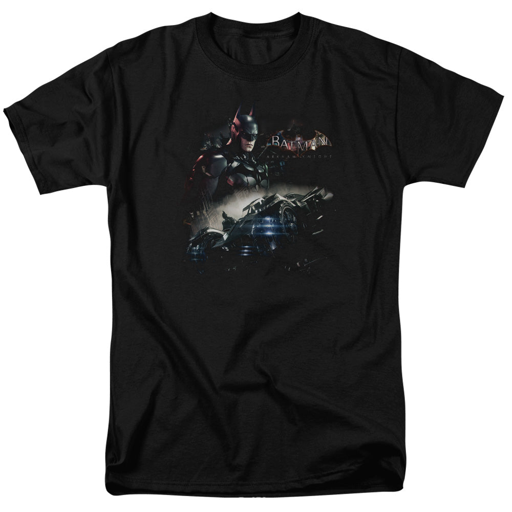 Batman Arkham Knight Knight Rider Men's 18/1 Cotton Short-Sleeve T-Shirt