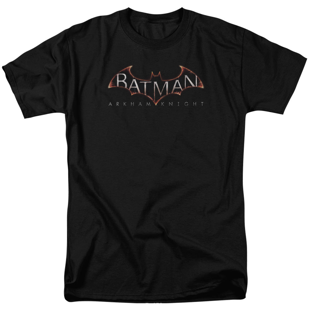 Batman Arkham Knight Logo Men's 18/1 Cotton Short-Sleeve T-Shirt