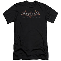 Batman Arkham Knight Logo Men's Ultra-Soft 30/1 Cotton Slim Short-Sleeve T-Shirt