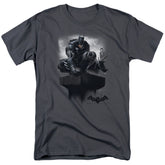 Batman Arkham Knight Perched Men's 18/1 Cotton Short-Sleeve T-Shirt