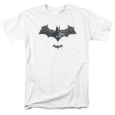 Batman Arkham Origins Bat Of Enemies Men's 18/1 Cotton Short-Sleeve T-Shirt
