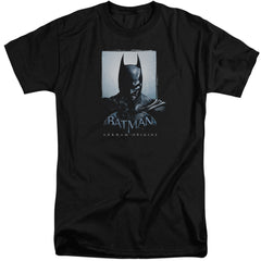 Batman Arkham Origins Two Sides Men's 18/1 Tall Cotton Short-Sleeve T-Shirt
