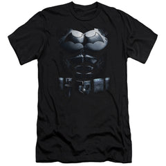 Batman Arkham Origins Uniform Men's Ultra-Soft 30/1 Cotton Slim Short-Sleeve T-Shirt