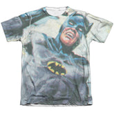 Batman Classic TV Series Foliage Men's Regular Fit Poly Cotton Short-Sleeve T-Shirt