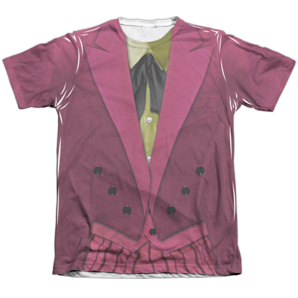 Batman Classic TV Series Joker Uniform Men's Regular Fit Poly Cotton Short-Sleeve T-Shirt