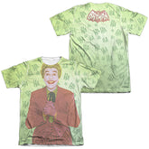 Batman Classic TV Series Jokes On You (Front/Back Print) Men's Regular Fit Poly Cotton Short-Sleeve T-Shirt